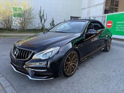 Usata Mercedes E500 AMG 408 CV (300 kW) 2015 Nero Cabrio