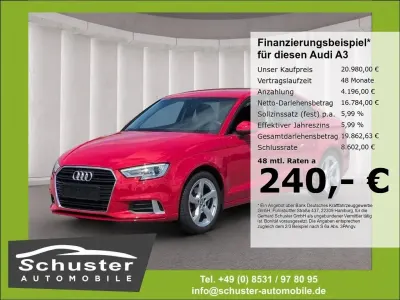 Gebraucht Audi A3 Sport 150 PS (110 kW) 2020 Rot Limousine