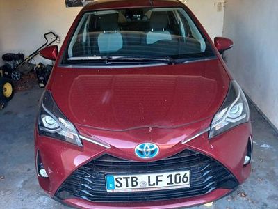 Gebraucht Toyota Yaris Hybrid Team 73 PS (53 kW) 2018 Rot Kleinwagen