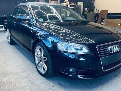 Usata Audi A3 Cabriolet S-Line 160 CV (117 kW) 2009 Nero Cabrio
