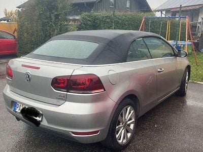 Gebraucht VW Golf Cabriolet 105 PS (77 kW) 2011 Silber Cabrio