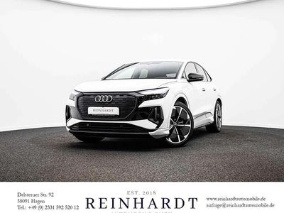 Gletscherweiß metallic Gebraucht 2022 Audi Q4 Sportback e-tron S-Line SUV | 30.835 € (Fairer Preis)