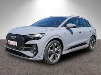 Gebraucht Audi Q4 e-tron S-Line 150 kW (204 PS) 2023 Kieselgrau SUV