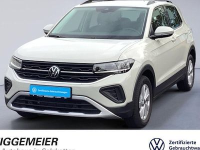 Gebraucht VW T-Cross Life 95 PS (69 kW) 2025 Ascot grau SUV