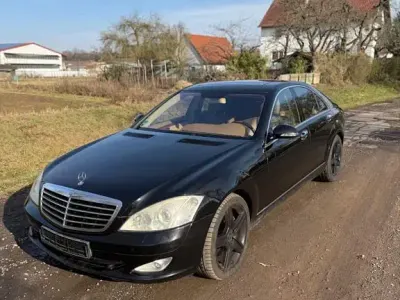 Brugt Mercedes S420 320 HK (235 kW) 2008 Sort Sedan