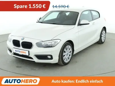 Gebraucht BMW 118 Advantage 136 PS (100 kW) 2016 Weiß Kleinwagen