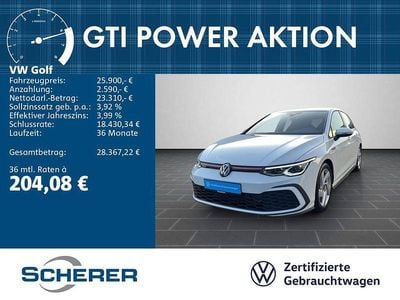 Gebraucht VW Golf VIII GTI 245 PS (180 kW) 2023 Pure white Limousine