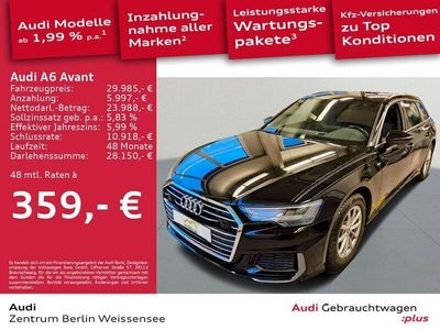 Schwarz Gebraucht 2020 Audi A6 Design Kombi | 29.985 € (Fairer Preis)