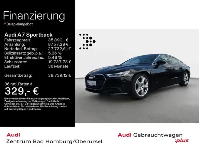 Gebraucht Audi A7 Sportback Premium 204 PS (150 kW) 2023 Brillantschwarz Kleinwagen