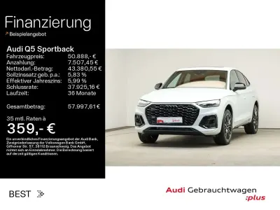 Gebraucht Audi Q5 S-Line 265 PS (194 kW) 2024 Gletscherweiß metallic SUV