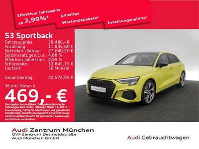 Gebraucht Audi S3 Ambiente 310 PS (228 kW) 2024 Pythongelb metallic Limousine