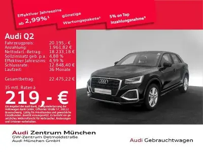 Używany Audi Q2 Advanced 110 KM (80 kW) 2023 Czarny SUV