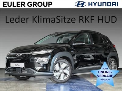 gebraucht Hyundai Kona EV150 Premium Leder KlimaSitze RKF HUD LED Navi Keyless Klimasitze