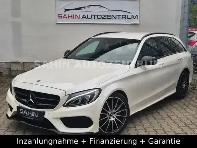 Gebraucht Mercedes C250 AMG 374 PS (275 kW) 2017 Diamant weiss metallic Kombi