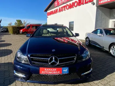Brugt Mercedes C250 204 HK (150 kW) 2017 Blå Coupe