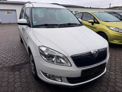 Gebraucht Skoda Roomster Plus Edition 90 PS (66 kW) 2013 Weiß Van / Kleinbus
