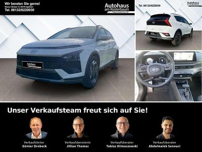 Gebraucht Hyundai Bayon Prime 101 PS (74 kW) 2025 Atlas white / sol SUV