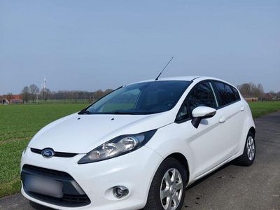 Gebraucht Ford Fiesta 95 PS (69 kW) 2011 Weiß Kleinwagen