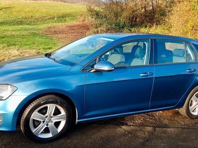 gebraucht VW Golf VII 1.2 TSI 63 kW Comfortline Pacific Blue Met.