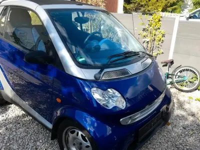 Gebraucht Smart ForTwo Cabrio 54 PS (39 kW) 2008 Blau Cabrio