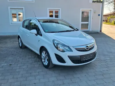 Gebraucht Opel Corsa 87 PS (63 kW) 2015 Weiß Kleinwagen