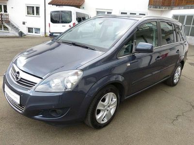Gebraucht Opel Zafira Design Edition 140 PS (102 kW) 2011 Blau Van / Kleinbus