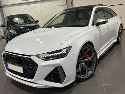 Brugt Audi RS6 Performance 630 HK (463 kW) 2023 Hvid Stationcar
