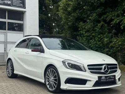 Gebraucht Mercedes A180 Sport Edition 122 PS (89 kW) 2014 Calcitweiss  unilack Kleinwagen