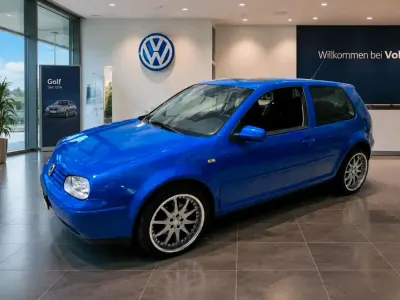 Gebraucht VW Golf IV GTI 150 PS (110 kW) 1998 Blau Kleinwagen
