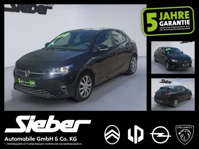 Gebraucht Opel Corsa Edition 75 PS (55 kW) 2023 Diamant schwarz/karbon schwarz Kleinwagen