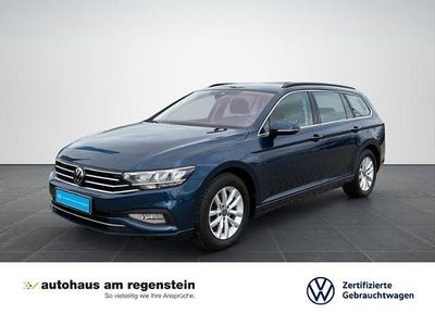 Usata VW Passat Business 150 CV (110 kW) 2022 Blu Station wagon