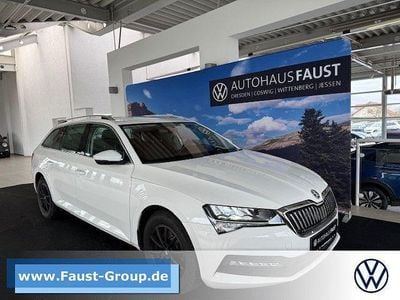 Gebraucht Skoda Superb Ambition 150 PS (110 kW) 2021 Weiß Kombi