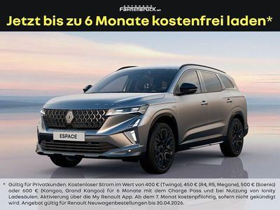 Neu Renault Espace Esprit Alpine 200 PS (147 kW) 2025 Grau Van / Kleinbus
