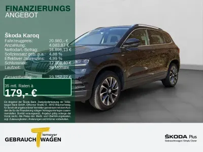 Używany Skoda Karoq Drive 116 KM (85 kW) 2020 Czarny SUV