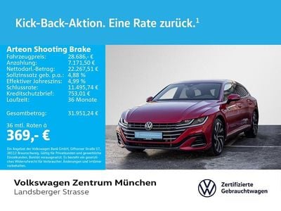 Gebraucht VW Arteon R-line 190 PS (139 kW) 2022 Rot Limousine