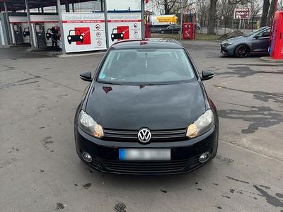 Gebraucht VW Golf VI 102 PS (75 kW) 2009 Schwarz Kleinwagen