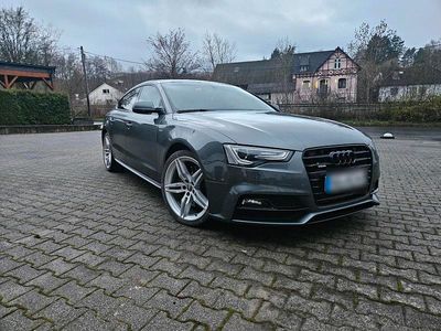 Grau Gebraucht 2015 Audi A5 Sportback S-Line Kleinwagen | 19.000 € (Teuer)