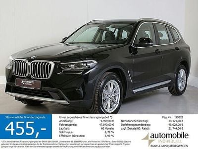 Gebraucht BMW X3 Sport Line 190 PS (139 kW) 2024 Schwarz SUV