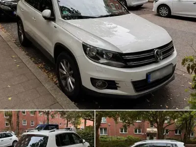 Gebraucht VW Tiguan LOUNGE 177 PS (130 kW) 2015 Weiß SUV