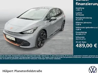 Ny Cupra Born VZ 239 kW (326 HK) 2026 Grå Hatchback