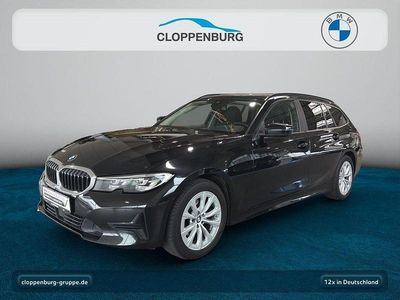 Schwarz Gebraucht 2021 BMW 320 Advantage Kombi | 21.655 € (Fairer Preis)