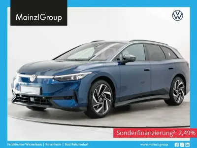 Gebraucht VW ID.7 Pro 210 kW (286 PS) 2025 Aquamarinblau metallic (metallic) Kombi