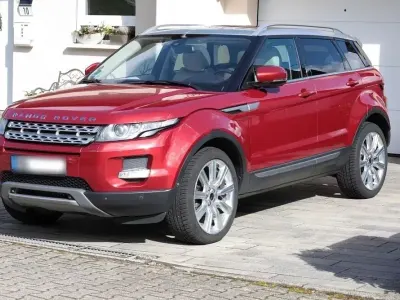 Gebraucht Land Rover Range Rover evoque Prestige 241 PS (177 kW) 2012 Rot SUV