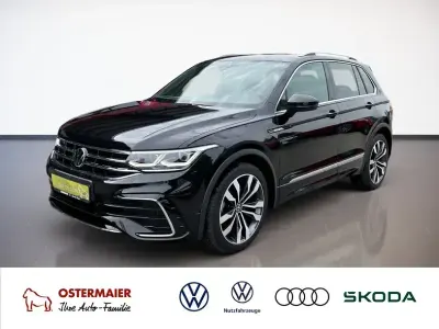 Gebraucht VW Tiguan R-line 150 PS (110 kW) 2022 Deep black perleffekt SUV