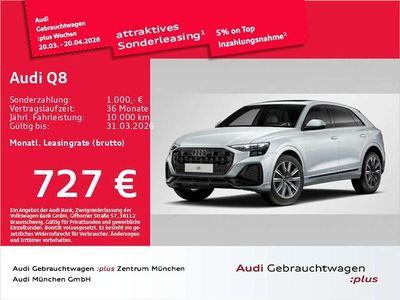 Gebraucht Audi Q8 Performance 286 PS (210 kW) 2025 Satellitsilber metallic SUV