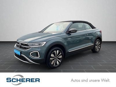 Gebraucht VW T-Roc Cabriolet Goal 150 PS (110 kW) 2025 Petroleum blue metallic schwar Cabrio