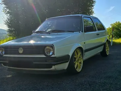 Gebraucht VW Golf II 69 PS (50 kW) 1991 Weiß Kleinwagen