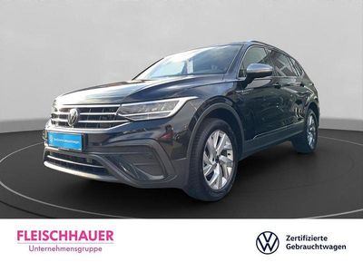 Schwarz Gebraucht 2024 VW Tiguan Allspace Life SUV | 33.990 €