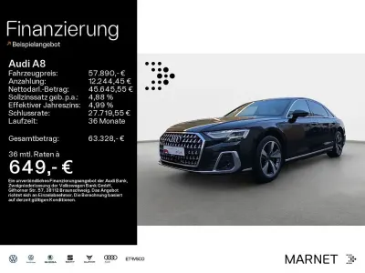 Brugt Audi A8L Ambiente 286 HK (210 kW) 2023 Sort Sedan