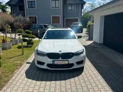 Używany BMW M5 Competition Edition 625 KM (459 kW) 2018 Biały Sedan/Limuzyna